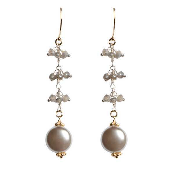 Lily Earrings E413 GS