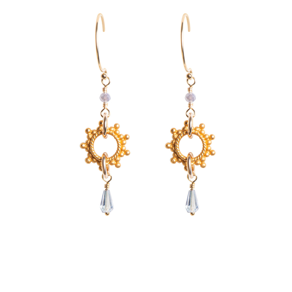 Luna Earrings E557 G