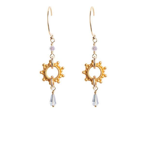 Luna Earrings E557 G